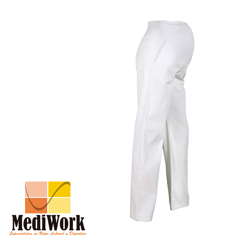 Pantalón premamá blanco 7725A 02