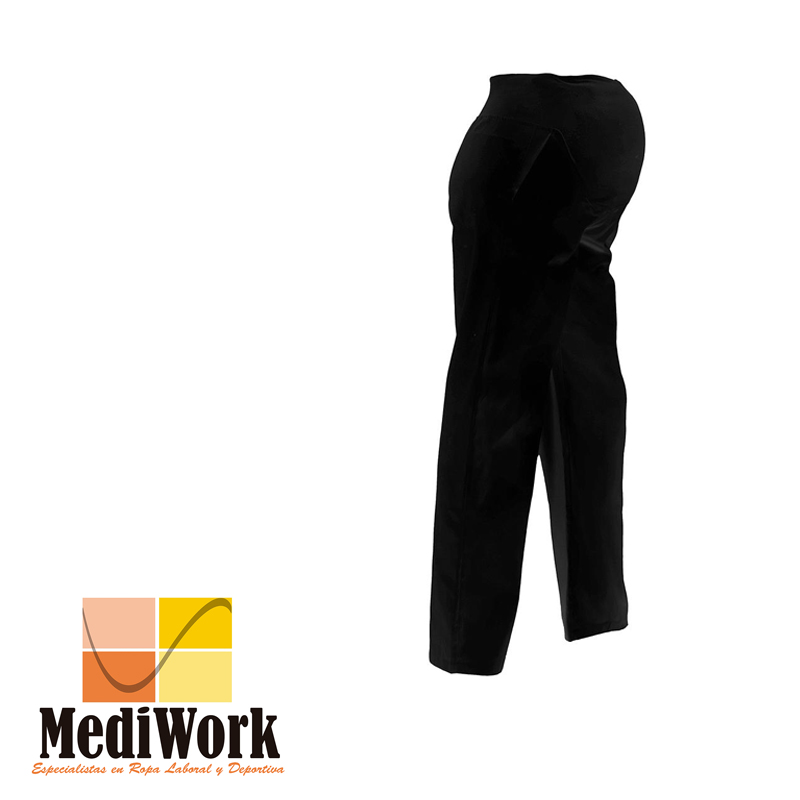 Pantalón premamá negro 7725B 02