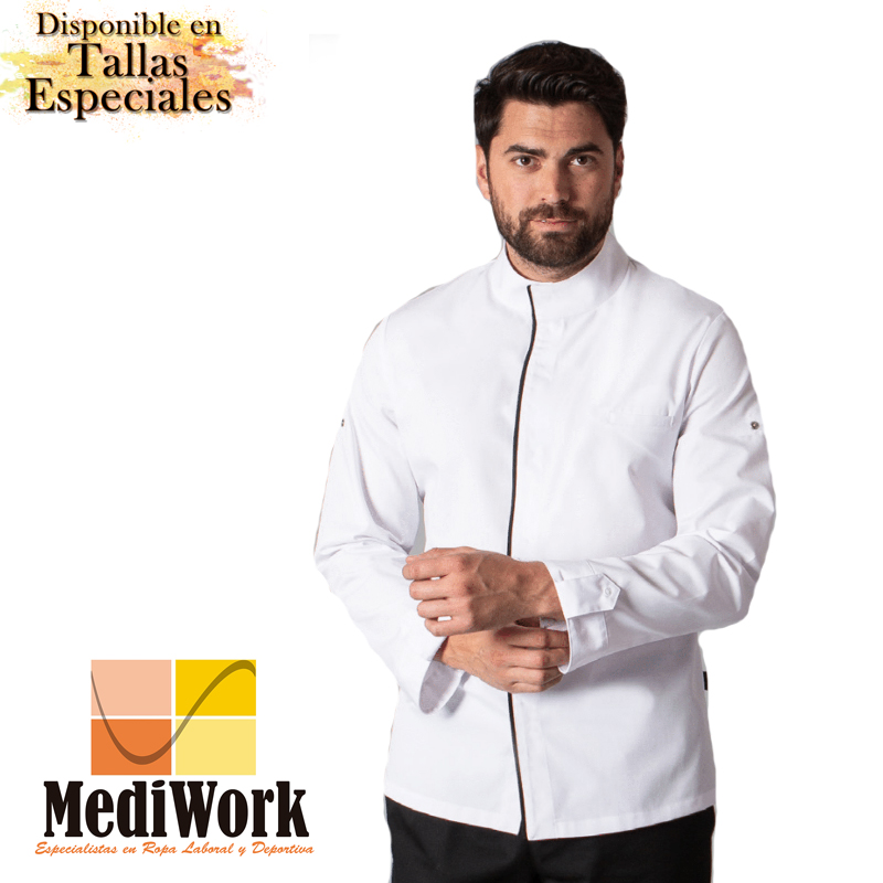 Chaqueta cocina blanca hombre Andreu 947800 02