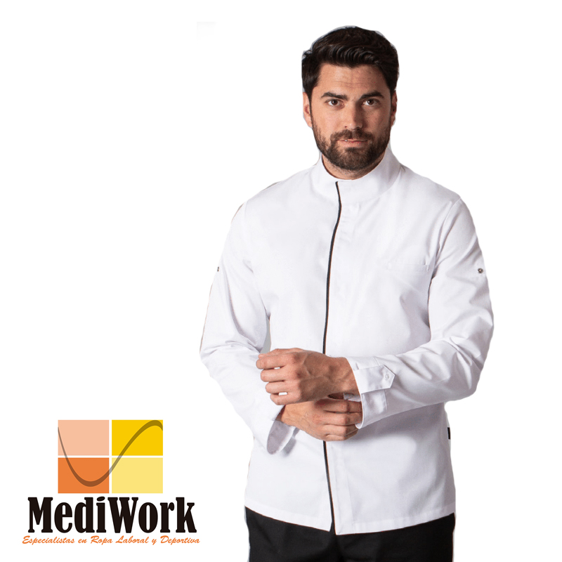 Chaqueta cocina blanca hombre Andreu 947800 TE 02