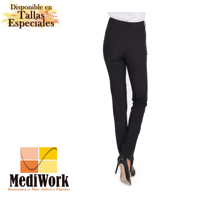 Pantalón mujer camarera microfibra 2034A 02